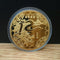 Snake Year Commemorative Medal Color Dorado Plated Plateado Plated Fu Lu Shou Xi Jin