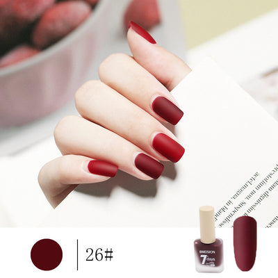 Esmalte de Uñas Mate Nude sin Horno de Secado Rápido - Image 28