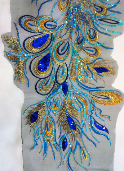 Parche Bordado Pluma Fénix - Adhesivo Textil Premium - Image 9