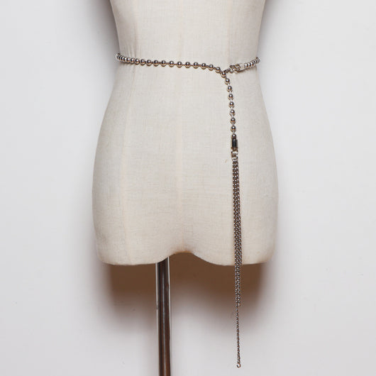 Vestido Camisero Elegante con Cinturón y Perlas Decorativas para Mujer - Image 7
