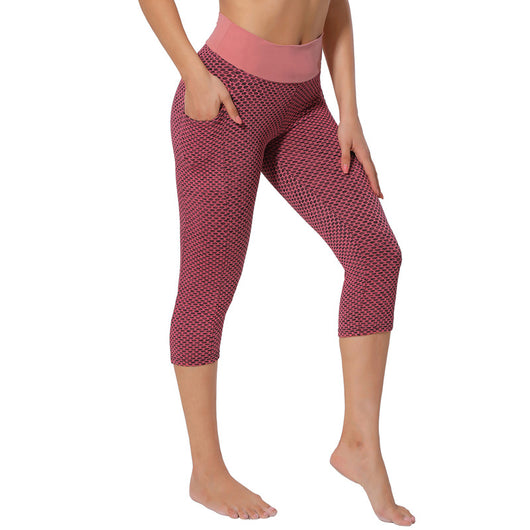 Pantalones de Yoga Cortos y Ajustados Efecto Durazno - Image 25