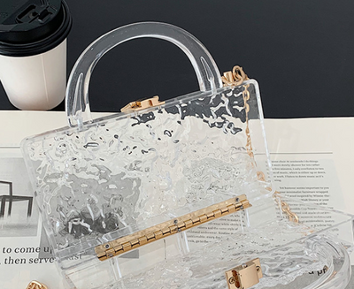Bolsa Transparente de Acrílico Tipo Gelatina para Mujer - Image 20