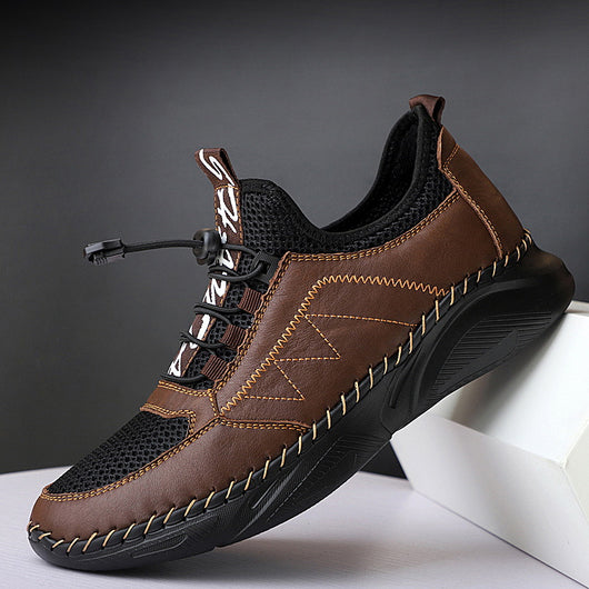 Zapatos Casuales Tejidos Hechos a Mano para Hombre - Image 8