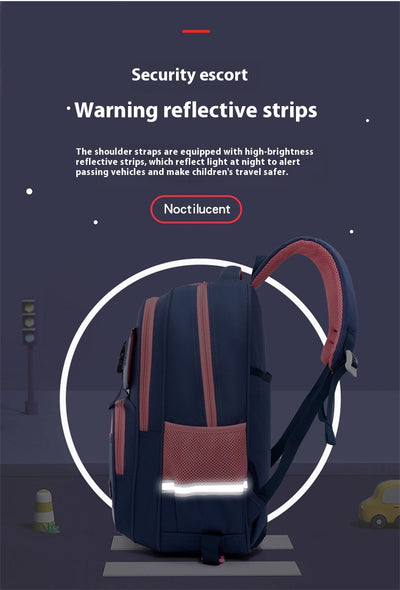 Mochila Escolar Ergonómica con Protección Dorsal, Impermeable y Gran Capacidad - Image 43