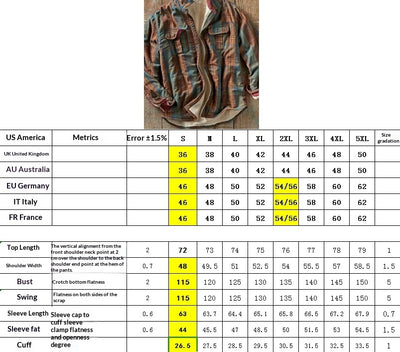 Chaqueta Camisa de Franela Escocesa Fuzzy para Hombre - Image 7