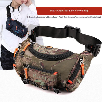 Bolsa Mensajera Deportiva Multifuncional para Hombre con Bolsillos de Exterior - Image 12