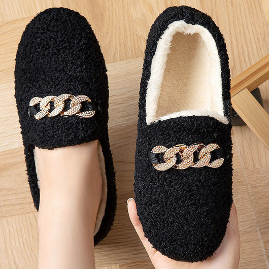 Zapatos de Invierno Cálidos con Punta Redonda - Versátiles para Todo el Día - Image 12