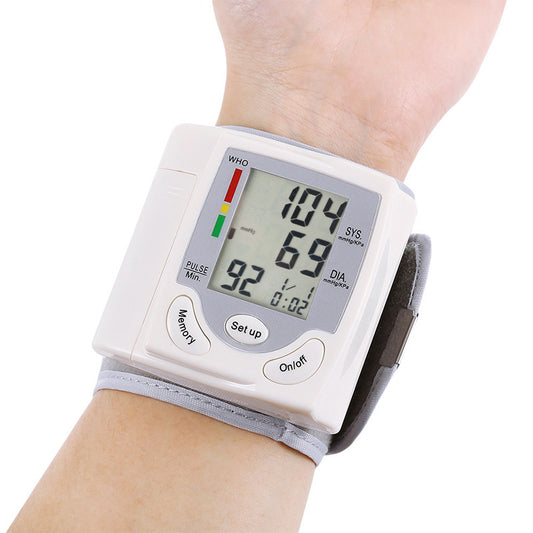 Tensiómetro de Muñeca Automático - Monitor de Presión Arterial Digital