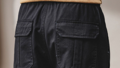 Pantalones Cargo Oversize Pesados para Hombre - Image 11