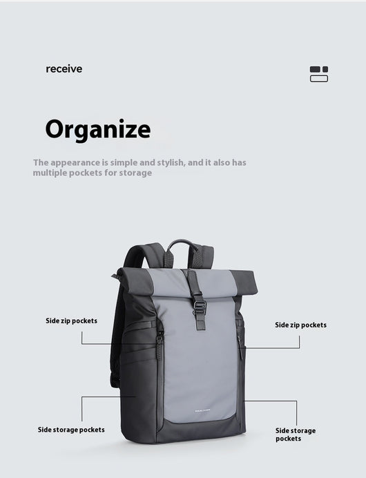 Mochila Diaria Versátil para Hombre - Estilo y Funcionalidad - Image 12