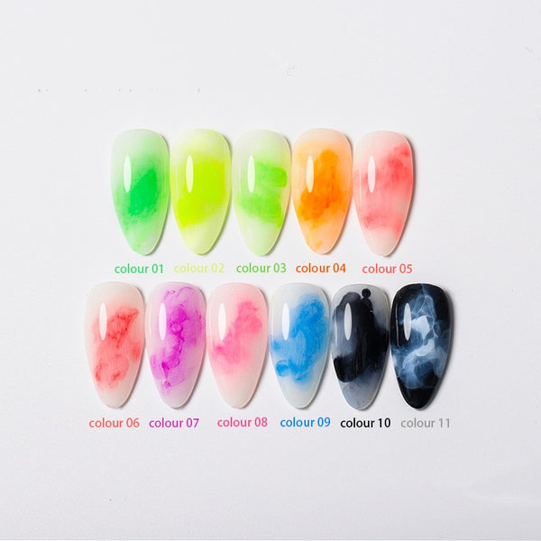 Esmalte de Uñas Halo con Tinta Fluorescente Brillante