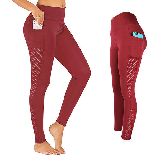 Leggings Deportivos Elásticos de Cuatro Vías para Yoga y Fitness - Image 14