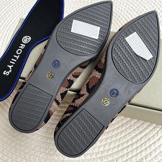 Zapatos de Tacón Punta Fina Tejidos Livianos para Mujer - Image 51