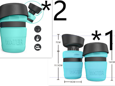 Botella de Agua Deportiva con Sistema de Exprimidor para Viajes - Image 22