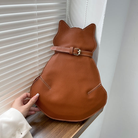 Bolsa Mensajera para Mujer con Diseño de Gato Adorable - Image 5