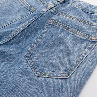 Pantalones Vaqueros Anchos Versátiles para Otoño e Invierno - Image 24