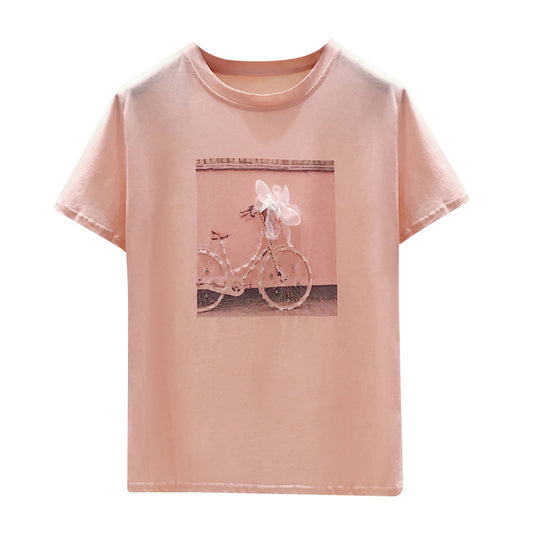 Blusas Sueltas de Verano para Mujer - Camisetas de Manga Corta que Disimula Abdomen - Image 2