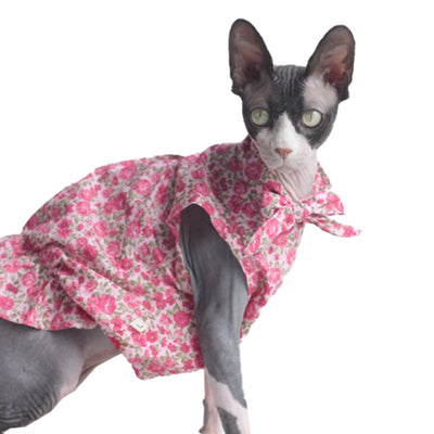 Vestido Floral Verano para Gatos Sphinx - Tela Ligera y Fresca - Image 13