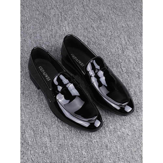 Zapatos de Cuero Slip-on Elegantes Transpirables para Negocios - Image 6