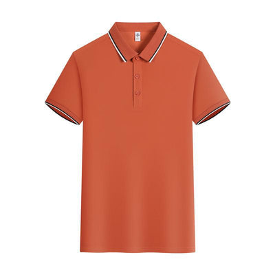 Polo de Seda Helada para Verano - Manga Corta con Solapa - Image 10