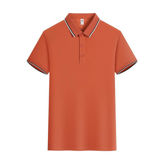 Polo de Seda Helada para Verano - Manga Corta con Solapa - Image 10