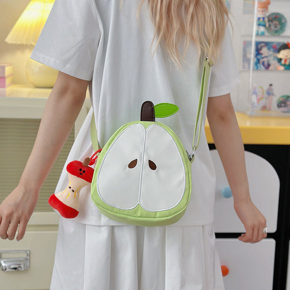 Mochila Bandolera Multiusos con Diseño Frutal Adorable