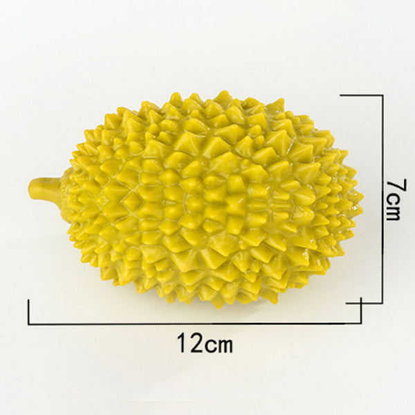 Juguete Masticable con Forma de Durian para Perros - Limpieza Dental y Entrenamiento