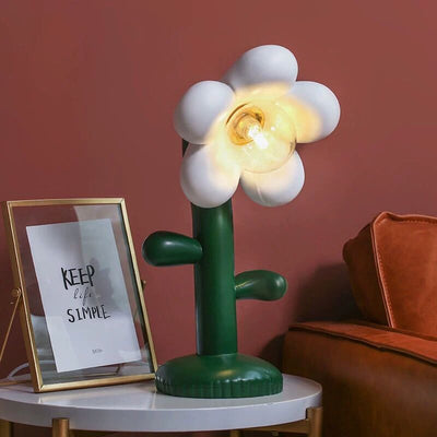 Lámpara de Mesa Floral Personalizada con Diseño Moderno - Image 4