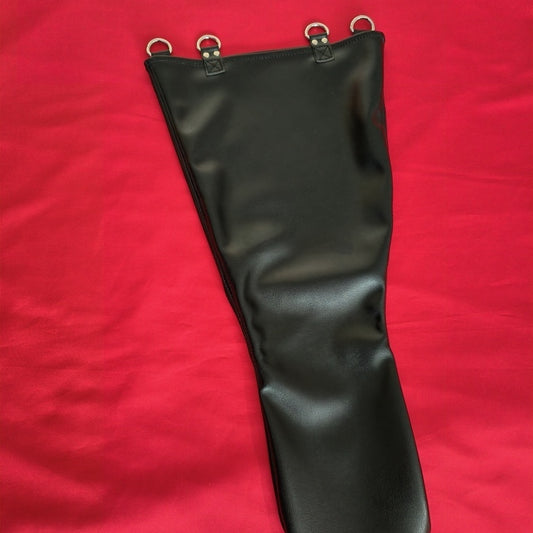 Guante de Cuero Ajustable con Refuerzo de Espalda