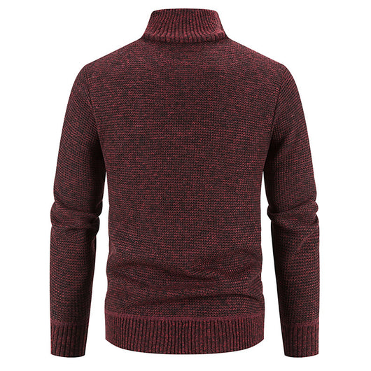 Cardigan Sweater para Hombre con Cuello de Solapa - Image 21