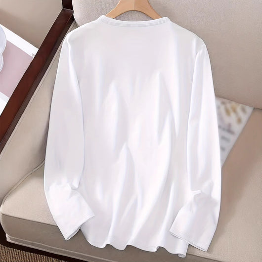 Camisetas Estampadas de Manga Larga para Otoño e Invierno - Image 2