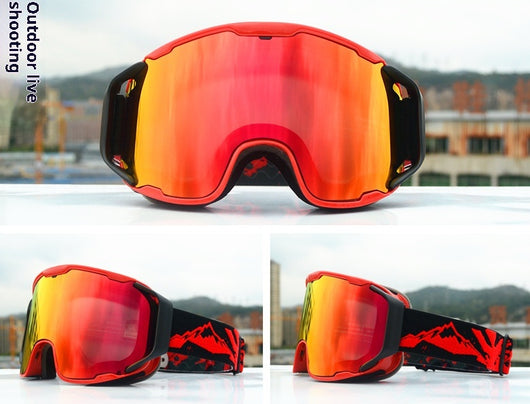 Gafas de Esquí Doble Lente Antivaho con Película Protectora - Image 28
