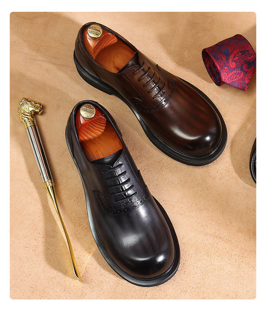 Zapatos Oxford de Cuero Premium para Hombre - Comodidad y Elegancia Ejecutiva - Image 15