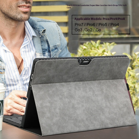 Funda Protectora de Cuero para Surface Pro 789x