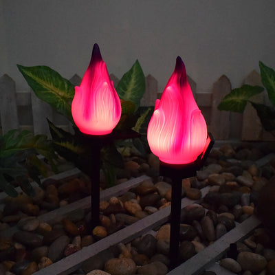 Lámpara Solar con Efecto Fuego para Jardín y Patio - Image 23