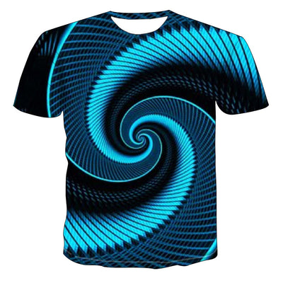 Playera Estampada Olas del Mar Transpirable - Image 9