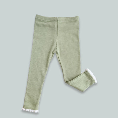 Leggings Infantiles con Encaje Elásticos y Cómodos - Image 8