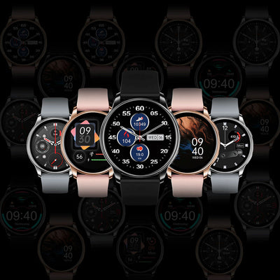 Reloj Inteligente Redondo con Llamadas Bluetooth y Monitoreo de Salud - Image 2