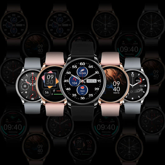 Reloj Inteligente Redondo con Llamadas Bluetooth y Monitoreo de Salud - Image 2