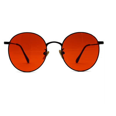 Gafas Gaming Circulares con Lentes Ámbar Bloqueador de Luz - Image 9