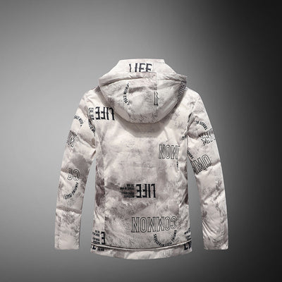 Chaqueta de Invierno para Hombre con Patrón de Terciopelo - Image 7