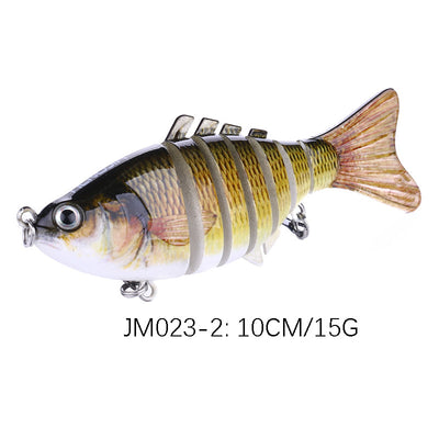 Señuelo Articulado 7 Secciones - Imitación Biónica Premium para Pesca - Image 9