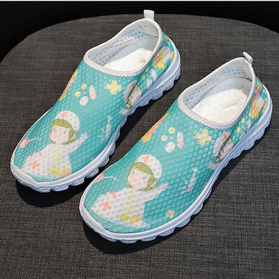 Zapatos Planos con Punta Redonda y Diseño Infantil para Mujer - Image 10