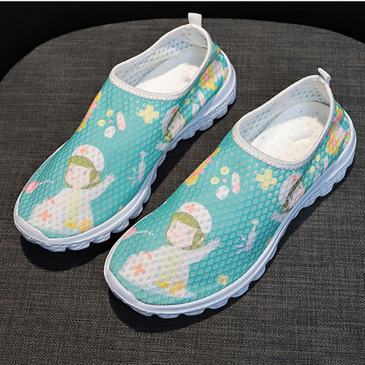 Zapatos Planos con Punta Redonda y Diseño Infantil para Mujer - Image 10