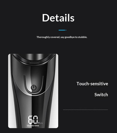 Afeitadora Eléctrica Recargable Portátil para Hombre - Image 24