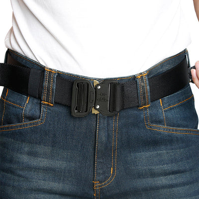 Cinturón Táctico para Hombre con Hebilla de Aleación