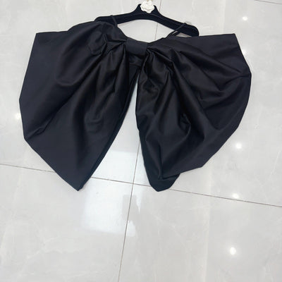 Blusa Elegante Off-Shoulder con Mangas Abullonadas y Moño Grande - Image 16