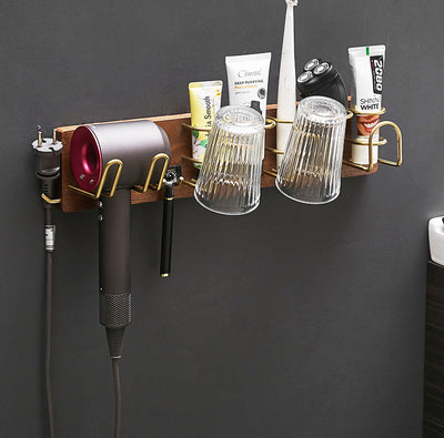 Organizador de Secador sin Perforación - Soporte Multifuncional para Baño - Image 15