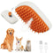 Cepillo de Vapor Recargable para Mascotas con Spray y Masaje
