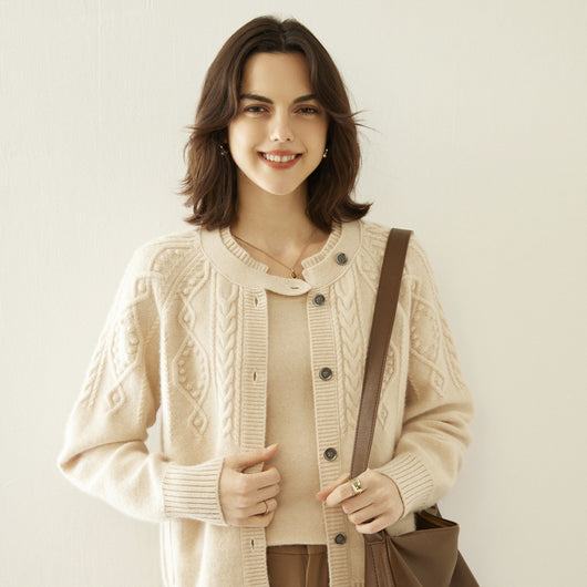 Cardigan de Cachemira Gruesa para Mujer - Image 4